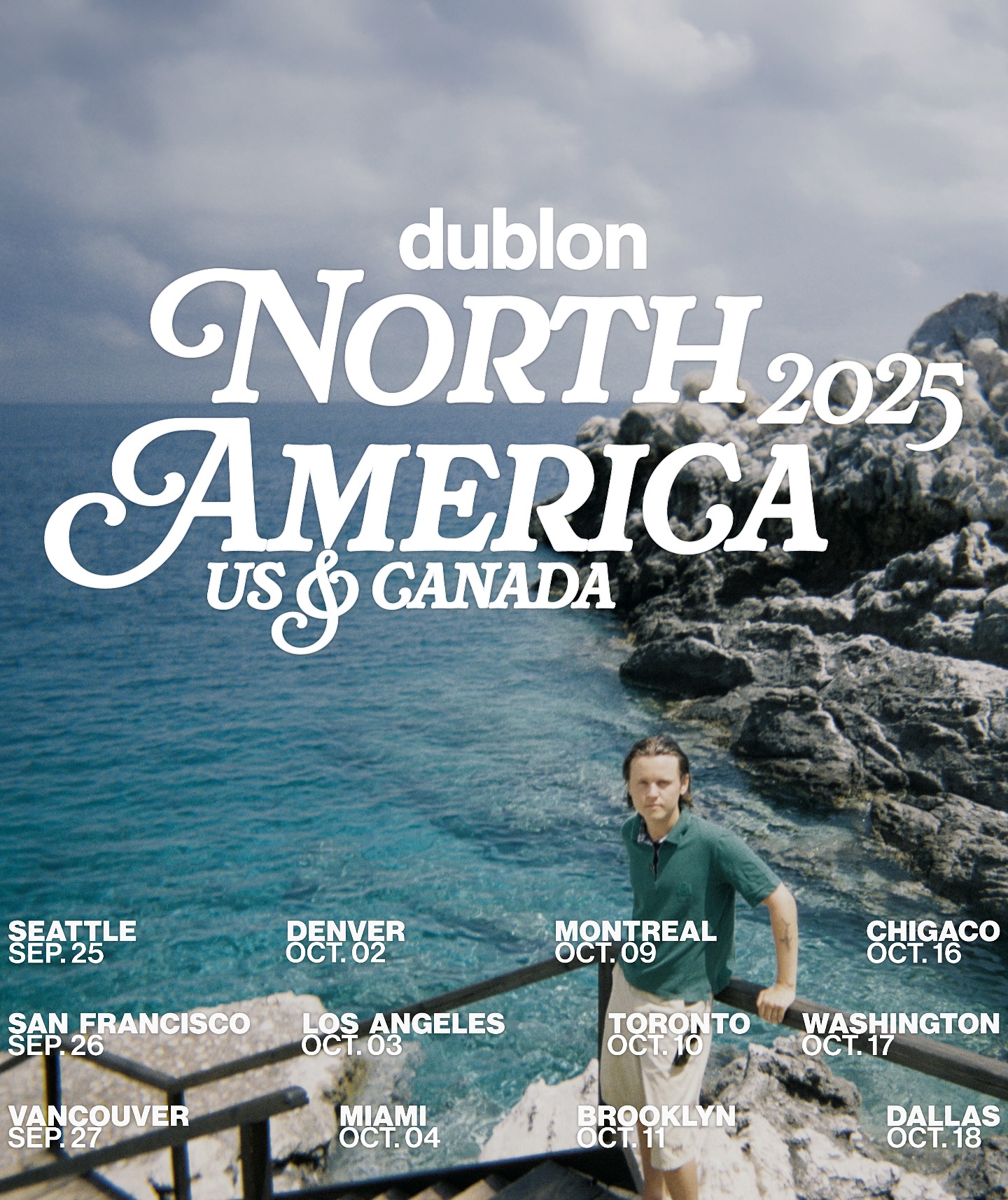 dublon North America Tour Poster 2025